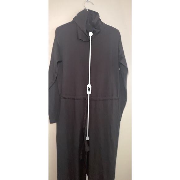 Eileen Fisher • Cozy Brushed Terry Hug Hooded Jumpsuit size XS - Picture 6 of 9